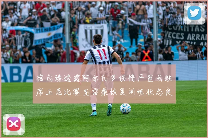 宿茂臻透露阿尔瓦罗伤情严重或缺席玉昆比赛克雷桑恢复训练状态良好